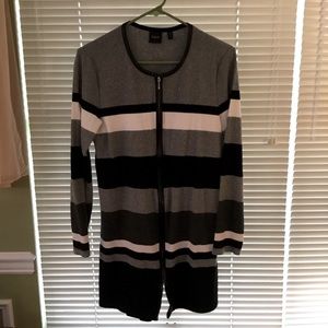 Rafaella Women’s Small Zipper Cadigan